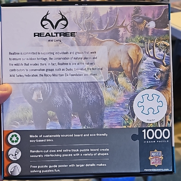 Realtree Wild Living 1000 Piece Jigsaw Puzzle - Picture 3 of 4